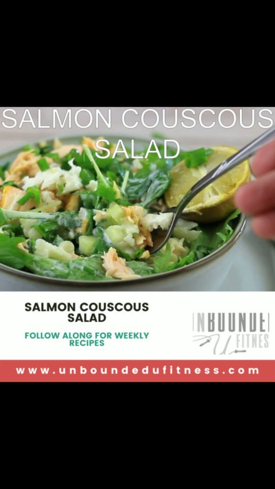 Salmon Couscous Salad

Follow along for weekly recipes